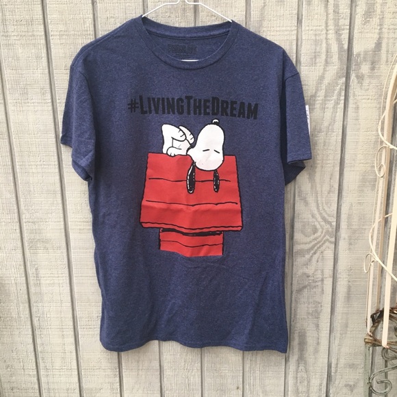 Peanuts Tops - Peanuts- Snoopy Tee Shirt